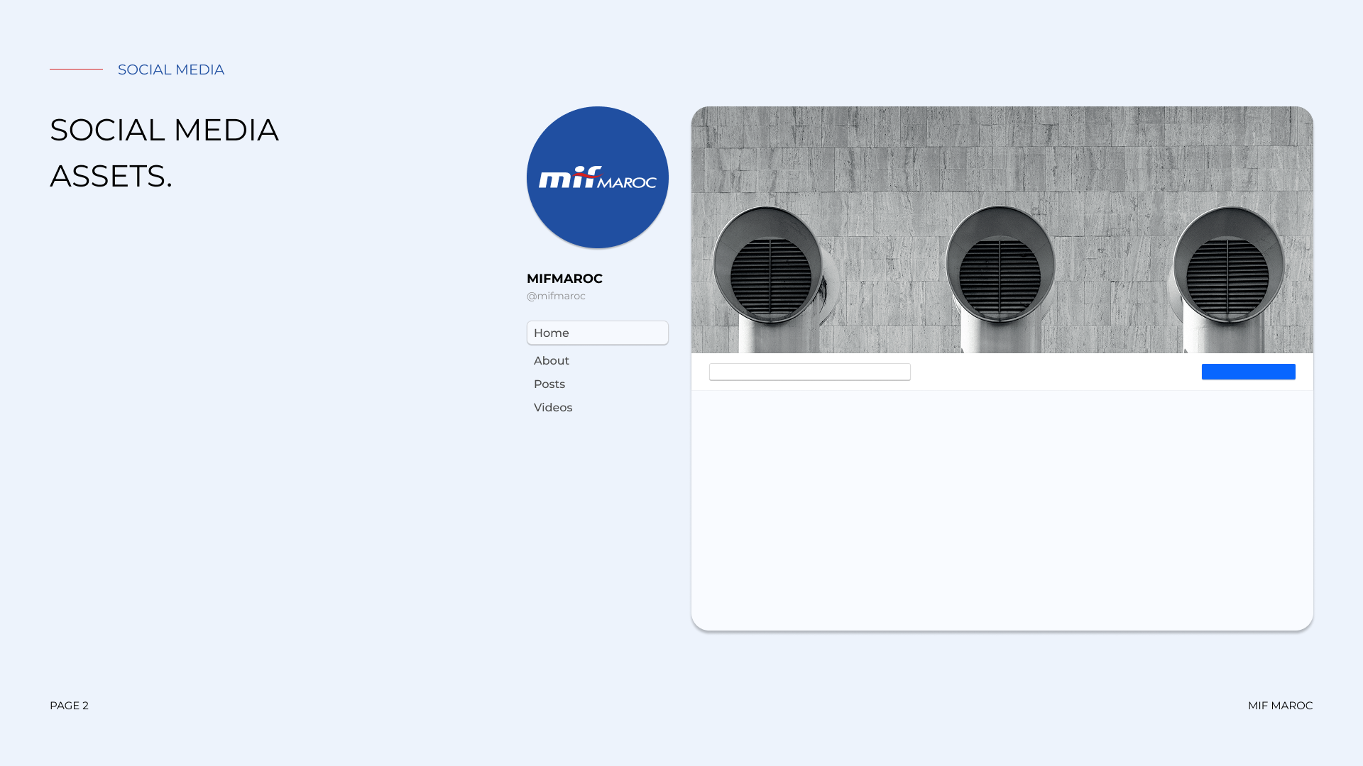Social Media Strategy Mohamed LARIFI Web Designer Tetouan Morocco