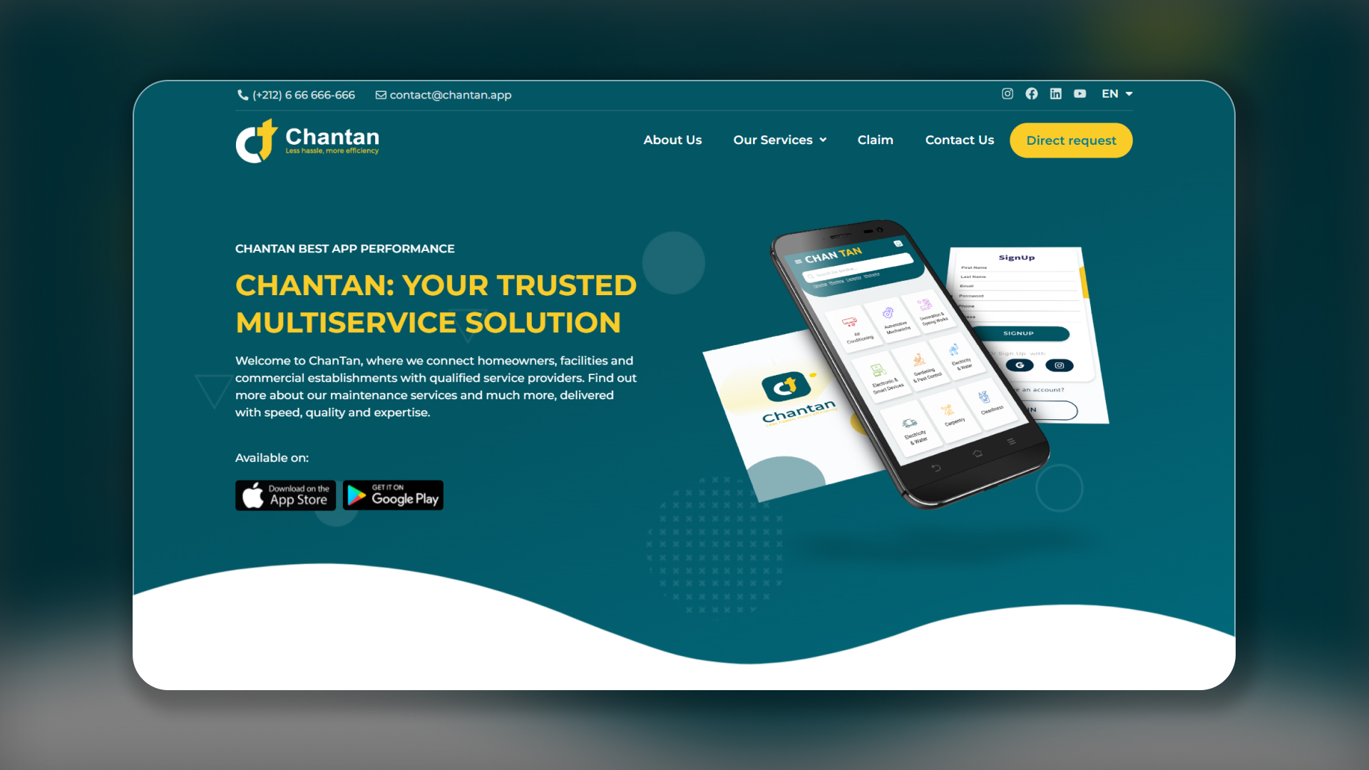 Mohamed LARIFI Web Designer Tetouan Morocco
