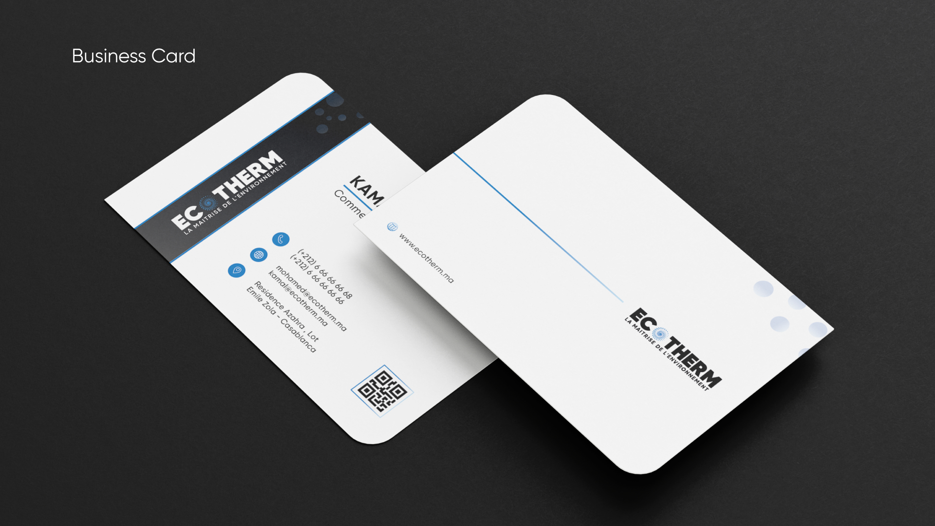Branding Mohamed LARIFI Web Designer Tetouan Morocco